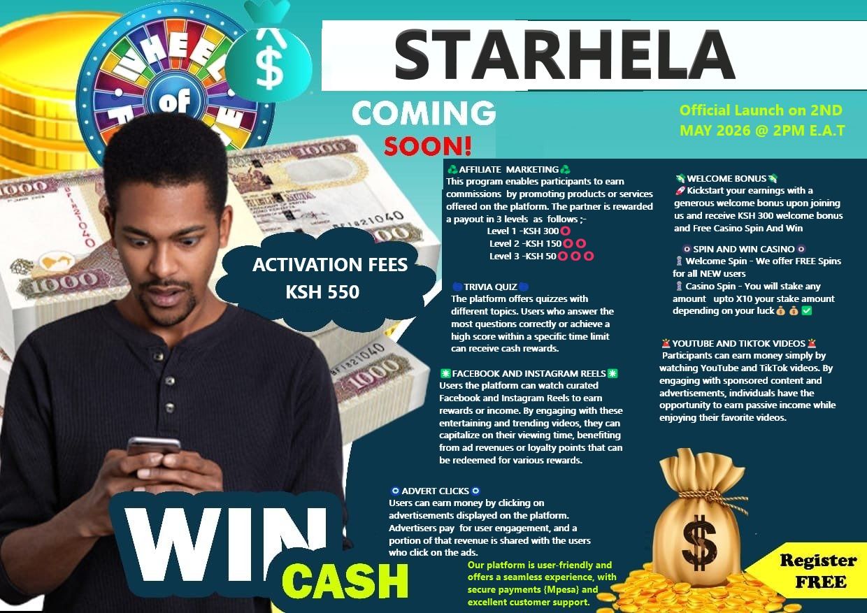 Starhela Kenya – Earn Money Online & Make Daily Income 2026
