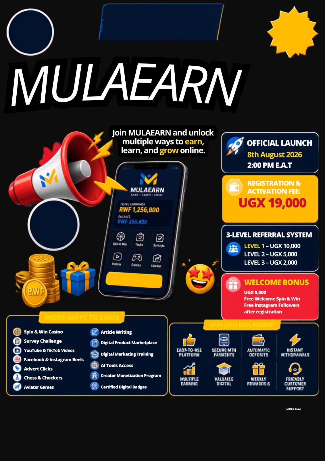 MulaEarn Login - MulaEarn Agencies