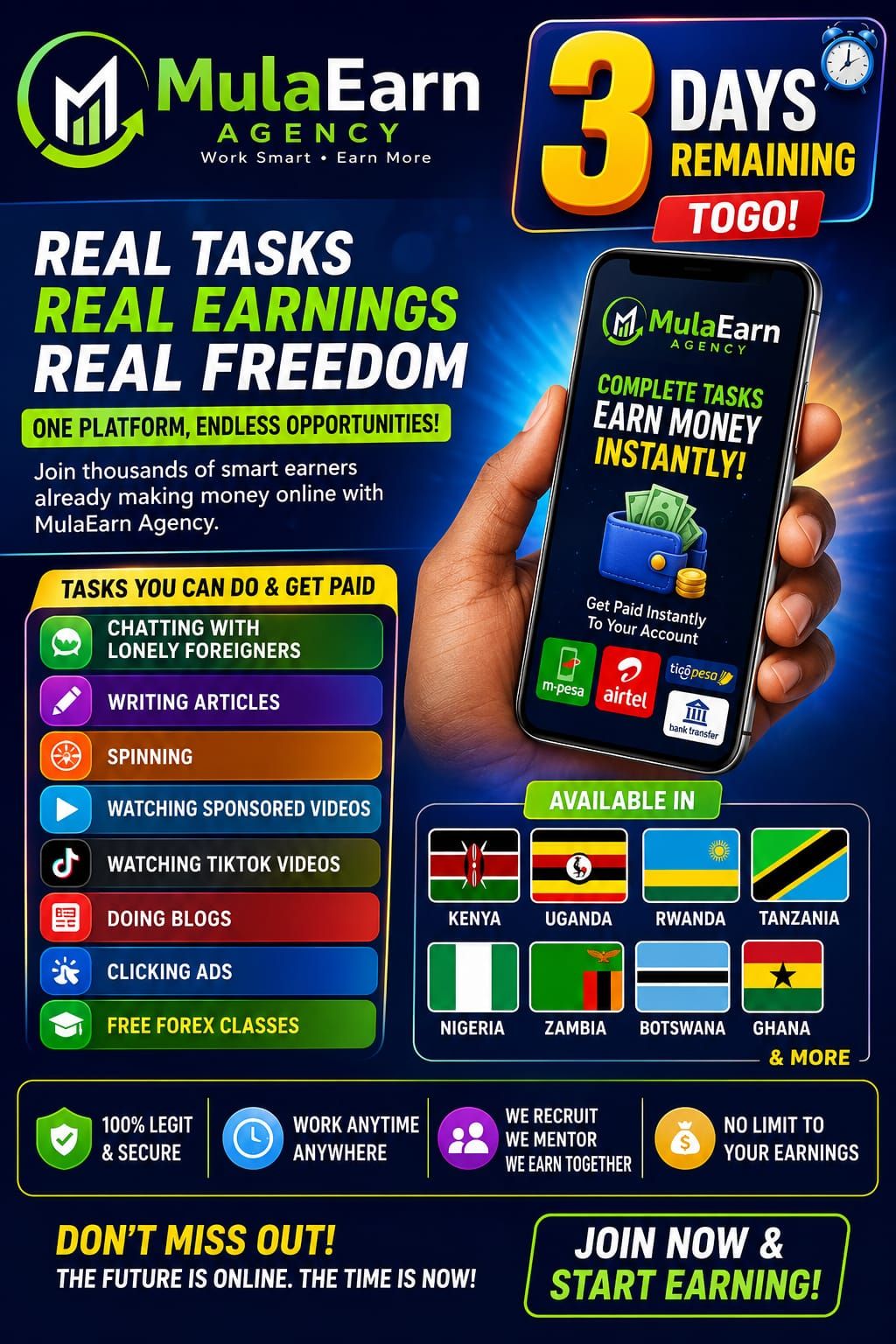 MulaEarn Agencies Cameroon 2026 - Registration, Bonuses & Earning Guide